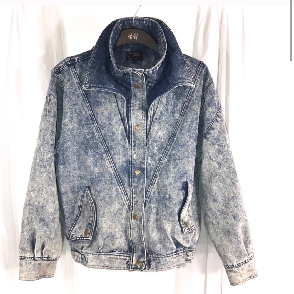 Women’s Acid Washed Denim Jacket